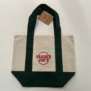 Trader Joe’s Mini Canvas Tote (Green)